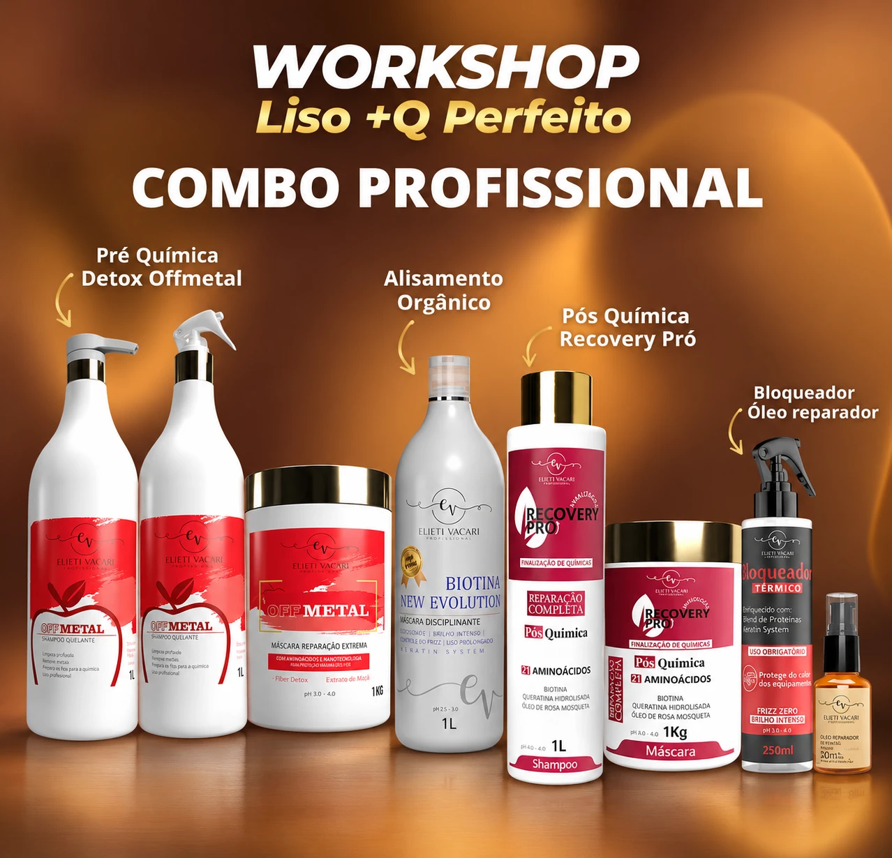 Combo Liso +Q Perfeito